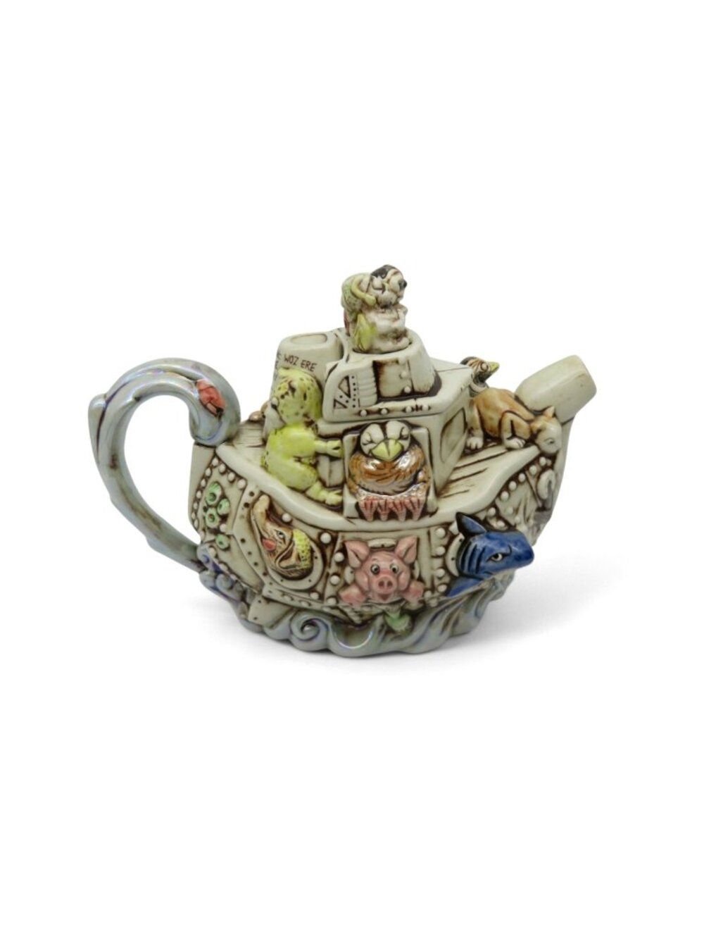 Harmony Kingdom Noahs Ark YT42HK Teapot Limited Edition Vintage